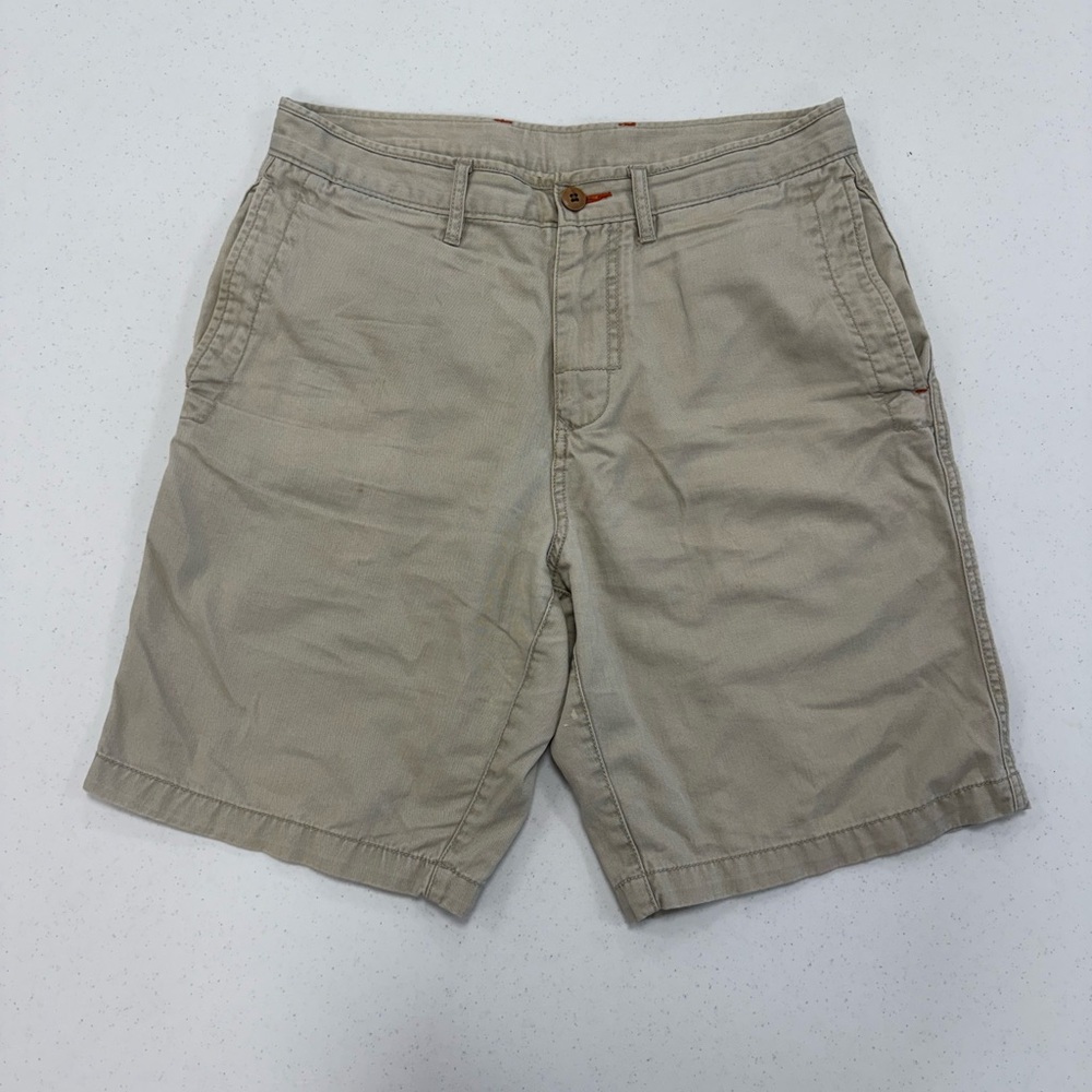 Tommy Bahama Men's Khaki Flat Front Shorts